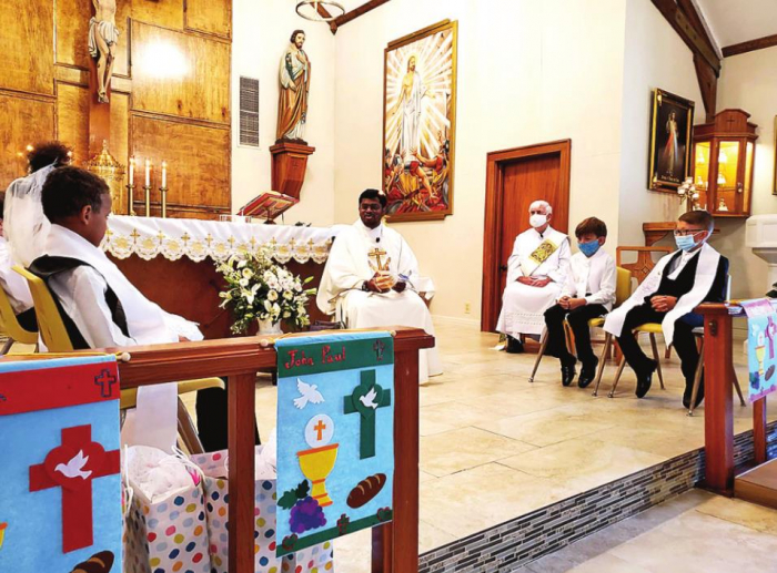 St. Joseph’s Catholic Church Celebrates First Communion Service