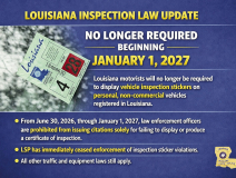 Factual Louisiana information that impacts residents of DeSoto Parish