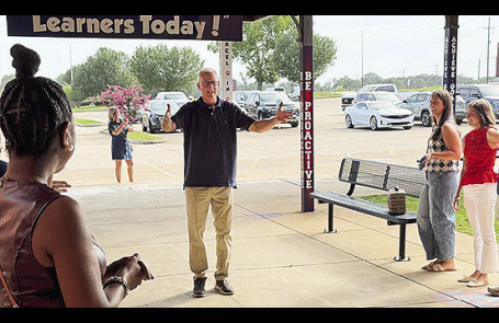 DPSB Director of Administration Brandon Burback Retires
