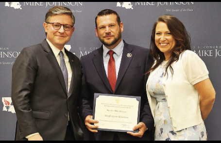 Sheriff Richardson Recognized for Spirit of Louisiana Award