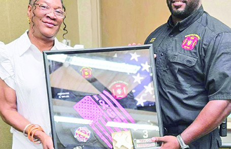 Gwenda Taylor Retires from Mansfield Fire Department