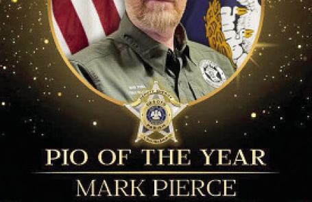 Honoring Deputy Mark Pierce as Public Information Officer of the Year