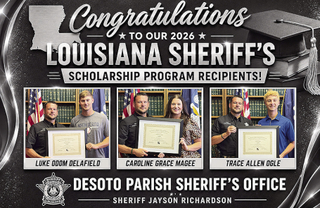 2026 Louisiana Sheriffs’ Scholarship Winners Announced!