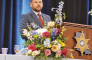 Sheriff Jayson Richardson delivers remarks to fellow sheriffs and other law enforcement leaders at the 2026 Louisiana Sheriffs’ and Wardens’ Annual Conference after being sworn in as association president.