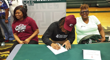 MHS Football Stars Zach Scott, DaKeldrick Thomas Sign with Centenary, Southern Arkansas