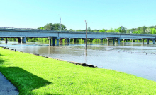 Sabine River Projected to Crest on Monday, April 15