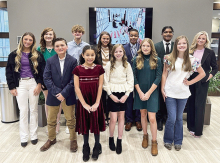 DeSoto Students of the Year from Stanley, Logansport, Mansfield & N DeSoto