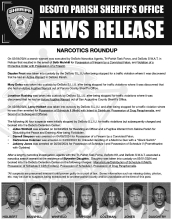 DPSO Updates Distribution of Illegal Narcotics within DeSoto