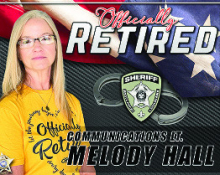 Lt. Melody Hall Retires from DeSoto Parish Sheriff’s Office