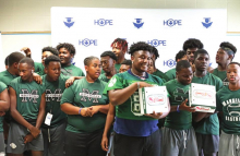 Mansfield Wolverines and MPD Participate in “Beyond Change” Program