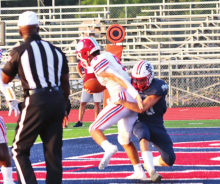 North DeSoto Griffins Take the Field for Jamboree versus Evangel