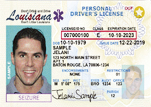 Optional Seizure Indicator Now Available on Louisiana Driver’s Licenses and ID Cards