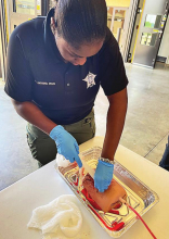 DeSoto EMS Train DPSO Deputies with Realistic Emergency Situations