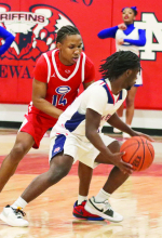 N. DeSoto Falls to Evangel 33 to 74
