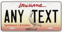 Consideration for Louisianans to Have Two License Plates Proposed