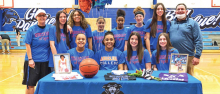 SHS’s McKayla Williams Signs with Angelina College