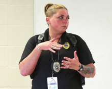 Mansfield Wolverines and MPD Participate in “Beyond Change” Program