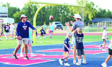 North DeSoto Varsity Football Hosts Youth Football Camp Photo Highlights