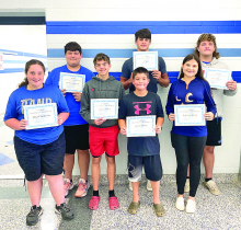 Joaquin ISD September Students of the Month
