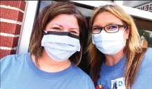 Area First Responders Participate in “Light It Up” Honoring DRHS Employees
