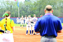 N. DeSoto Lady Griffins Skunk Cedar Creek Lady Cougars 14 to 0