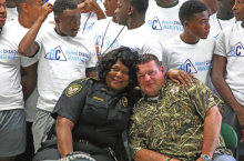 Mansfield Wolverines and MPD Participate in “Beyond Change” Program
