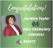 Jasmine Taylor Named A 2023 Exemplary Educator by the Louisiana Department of Education