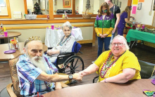 Krewe of Demeter Visits DeSoto Retirement & Rehabilitation Center