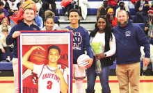 North DeSoto Recognizes Seniors; Griffins Fall to Woodlawn Knights 33 to 75