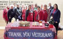 Bon Chasse Chapter of DAR Celebrates Christmas with Veterans