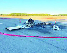 New Year Brings Incident to C. E. “Rusty” Williams Airport