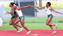 Mansfield Track & Field Place 1st and District Runner Up at Benton Meet
