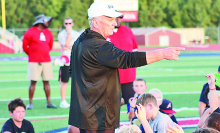 North DeSoto Varsity Football Hosts Youth Football Camp Photo Highlights