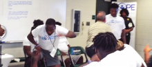 Mansfield Wolverines and MPD Participate in “Beyond Change” Program