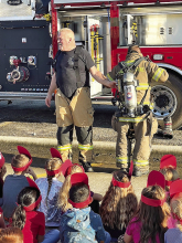 Joaquin ISD Celebrates Fire Prevention Week: Special Guests JVFD
