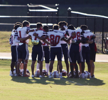 North DeSoto Griffins Face Haughton Buccaneers in Scrimmage