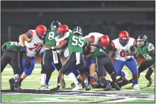 Mansfield Wolverines Defeat the Jonesboro-Hodge Tigers 20-12 n