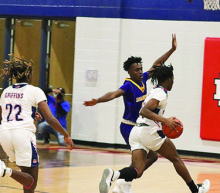 North DeSoto Griffins Fall to Logansport Tigers 51 to 56