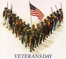 Remember to Honor our Veterans on November 10 and 11