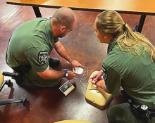 DeSoto EMS Train DPSO Deputies with Realistic Emergency Situations