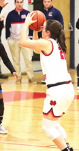Lady Griffins Fall to Lady Knights 26 to 37; Senior Basketball Ladies Honored