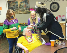 Krewe of Demeter Visits DeSoto Retirement & Rehabilitation Center