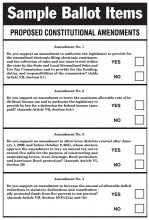 Early Voting Runs from October 30 through November 6 for Nov. 13 Election