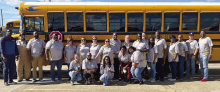 Desoto Parish School Board Transportation Department Celebrates National Bus Safety Week