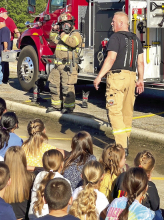 Joaquin ISD Celebrates Fire Prevention Week: Special Guests JVFD