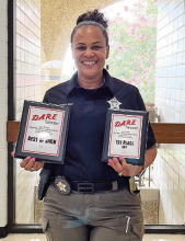 DPSO Lt. Jones Brings Home Trophies from DARE Conference
