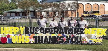 Desoto Parish School Board Transportation Department Celebrates National Bus Safety Week
