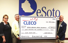Cleco Donates $1,500 to DeSoto Regional Health System Foundation