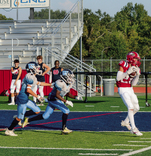 North DeSoto Middle School Over Webster; 7th Grade 28 to 16 and 8th Grade 22 to 14