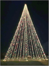 Stonewall Becomes Home of the World’s Largest Christmas Tree Structure